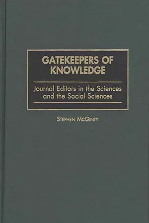 Gatekeepers of Knowledge