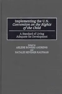 Implementing the UN Convention on the Rights of the Child_cover