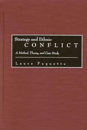 Strategy and Ethnic Conflict