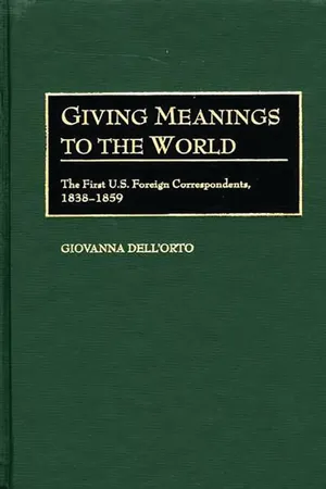 Giving Meanings to the World