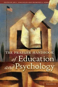 The Praeger Handbook of Education and Psychology_cover