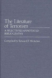 The Literature of Terrorism_cover