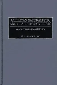 American Naturalistic and Realistic Novelists_cover