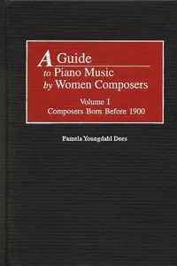 A Guide to Piano Music by Women Composers_cover