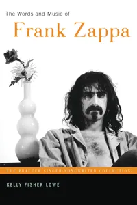 The Words and Music of Frank Zappa_cover