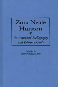 Zora Neale Hurston_cover