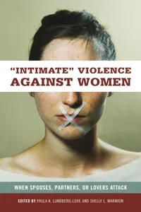 Intimate Violence against Women_cover