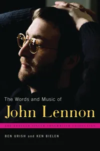 The Words and Music of John Lennon_cover