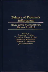 Balance of Payments Adjustment_cover