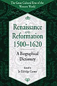 Renaissance and Reformation, 1500-1620_cover