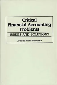 Critical Financial Accounting Problems_cover