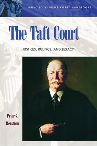 The Taft Court_cover