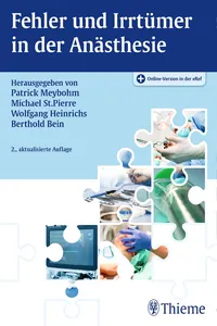 Fehler und Irrtümer in der Anästhesie_cover