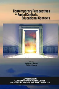 Contemporary Perspectives on Social Capital in Educational Contexts_cover