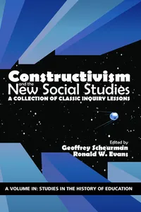 Constructivism and the New Social Studies_cover