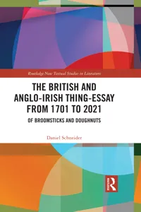 The British and Anglo-Irish Thing-Essay from 1701 to 2021_cover