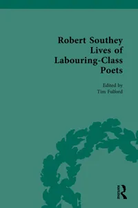 Robert Southey Lives of Labouring-Class Poets_cover