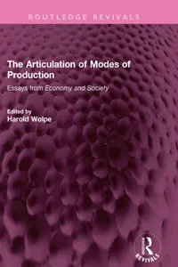 The Articulation of Modes of Production_cover