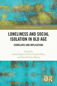 Loneliness and Social Isolation in Old Age_cover