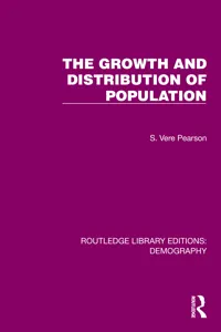 The Growth and Distribution of Population_cover