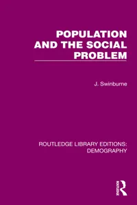 Population and the Social Problem_cover