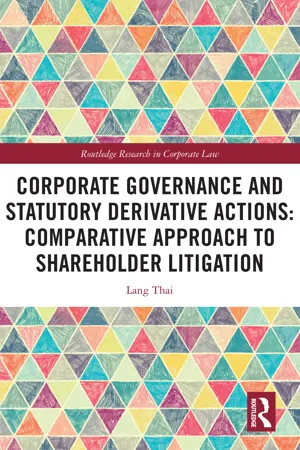 Corporate Governance and Statutory Derivative Actions