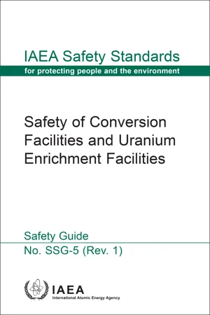 Safety of Conversion Facilities and Uranium Enrichment Facilities