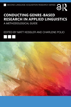 Conducting Genre-Based Research in Applied Linguistics