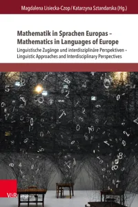 Mathematik in Sprachen Europas – Mathematics in Languages of Europe_cover