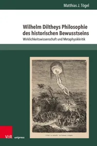 Wilhelm Diltheys Philosophie des historischen Bewusstseins_cover