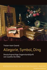 Allegorie, Symbol, Ding_cover