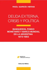 Deuda externa, crisis y política_cover