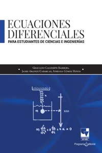 Ecuaciones diferenciales para estudiantes de Ciencias e Ingenierías_cover