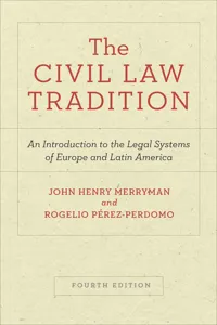 The Civil Law Tradition_cover
