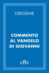 Commento al Vangelo di Giovanni_cover