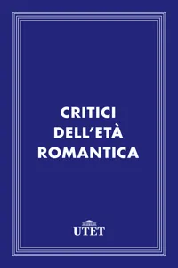 Critici dell'età romantica_cover