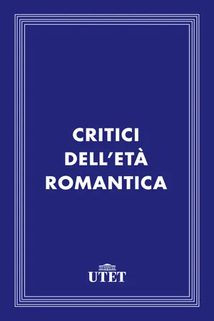 Critici dell'età romantica