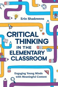 Critical Thinking in the Elementary Classroom_cover