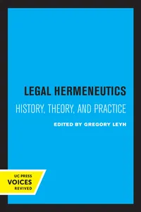 Legal Hermeneutics_cover