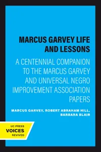 Marcus Garvey Life and Lessons_cover