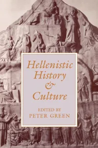 Hellenistic History and Culture_cover