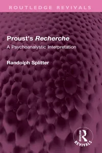 Proust's Recherche_cover