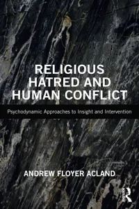 Religious Hatred and Human Conflict_cover