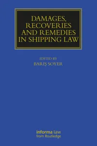 Damages, Recoveries and Remedies in Shipping Law_cover