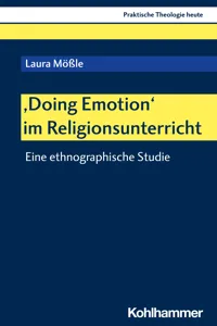 'Doing Emotion' im Religionsunterricht_cover