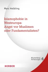 Islamophobie in Westeuropa: Angst vor Muslimen oder Fundamentalisten?_cover