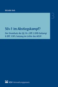 50+1 im Abstiegskampf?_cover