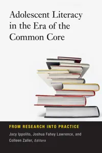 Adolescent Literacy in the Era of the Common Core_cover