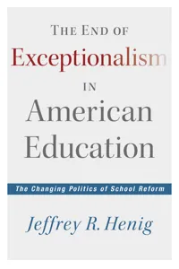 The End of Exceptionalism in American Education_cover