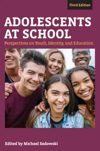 Adolescents at School, Third Edition_cover